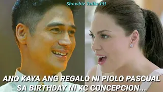 ANO KAYA ANG REGALO NII PIOLO PASCUAL SA BIRTHDAY NI KC CONCEPCION!