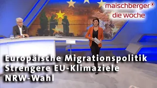 EU-Migrationspolitik, Strengere Klimaziele, NRW-Wahl - maischberger. die woche 16.09.2020