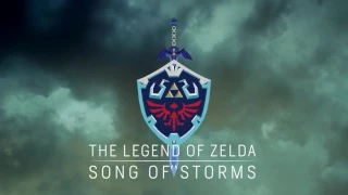 The Legend Of Zelda Ocarina  - Song Of Storms (Epic Symphonic Arrangement)