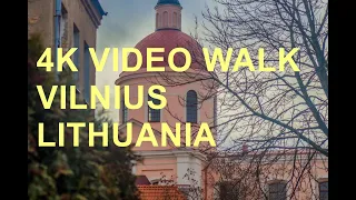 Lithuania Vilnius videowalking old town 11 10 2020