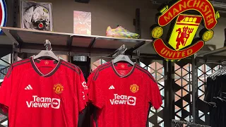 NEW: Manchester United Home kit 2023/2024 | Authentic v Replica | HANDS ON REVIEW| Do we like it?