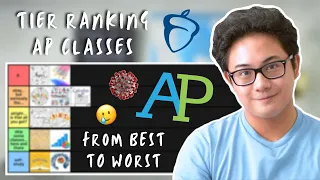 tier ranking ap classes (bc i’m finally out of college board’s dungeon) 🤗