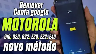 Como remover conta google MOTOROLA | NOVO Método atualizado quando não tem canetinha