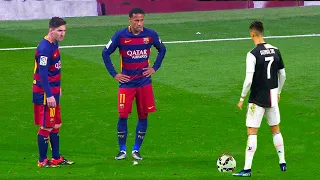 The Day Lionel Messi & Neymar Jr made Cristiano Ronaldo look Stupid