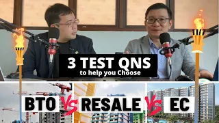 BTO vs Resale | HDB vs EC | Which is Better for You - 3 Test Qn