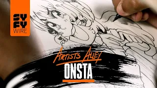 D.Va From Overwatch Sketched By Onsta (Artists Alley) | SYFY WIRE