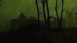 Fallout 4 Radiation Storm Ambience w/ Rain for 1 Hour