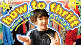 HOW TO THRIFT (from a professional thrifter!) find the BEST STUFF at the thrift store 👀