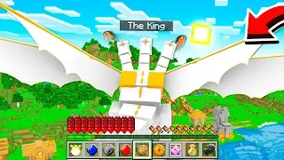 How to PLAY as THE KING DRAGON in Minecraft!