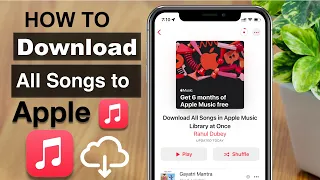 How to Download All Songs in Apple Music Library at Once? (in a Single Click)