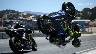 MotoGP 20 - Crash Compilation #2 (PC HD) [1080p60FPS]