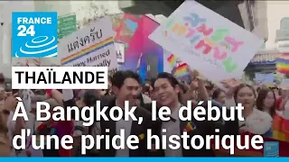 Thaïlande : coup d'envoi du mois des fiertés, avant une légalisation du mariage homosexuel