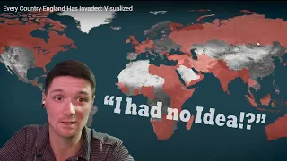 American Reacts to "Every Country England has Invaded..."