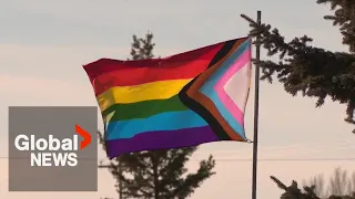 Alberta town bans Pride flags, rainbow crosswalks after tight vote