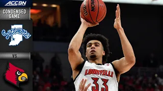 Indiana State vs. Louisville Condensed Game | ACC Men's Basketball 2019-20