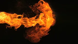 Slow Motion Fire HD and Flames Camera Video Footage