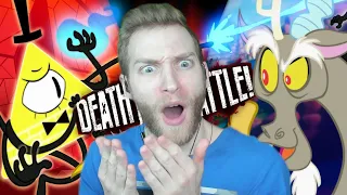 GRAVITY FALLS IS ABOUT THIS??!! Reacting to "Bill Cipher vs Discord Death Battle"