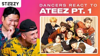 Dancers React to ATEEZ Part 1 (ft. Anze Skrube)