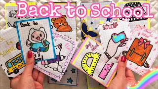 🌸Бумажные сюрпризы 📓Back To School📓новинка|Распаковка🤩