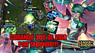 SONA DE ECO HARMÔNICO ESTÁ SIMPLESMENTE INCRÍVEL!!! 😵😱 - LEAGUE OF LEGENDS - WILD RIFT 5.1