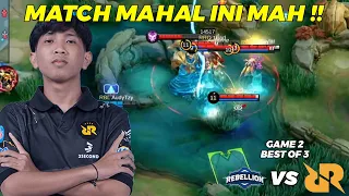 MATCH PANAS! BANYAK MOVE MAHAL DISINI! - RRQ HOSHI vs REBELLION ESPORTS Game 2 #KBreakdown