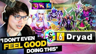 I Try TFT's #1 Max Dryad Syndra Comp (Overpowered)