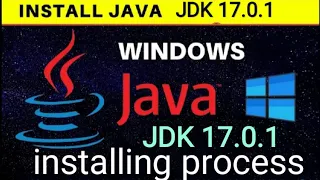 How to install java JDK 17.0.1 on Windows