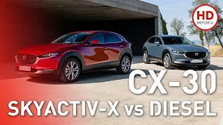 Mazda CX-30: PROVA confronto SKYACTIV-X vs DIESEL: quale scegliere?
