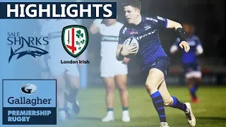 Sale v London Irish | Six Tries in Emphatic Win | Gallagher Premiership