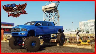 GTA5 RP - 6 DOOR CUMMINS "MAMMOTH" JANKEST TOW RECORVERY YET... - AFG