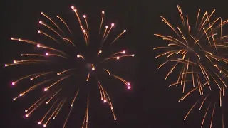 Fourth of July fireworks fly in downtown Rochester