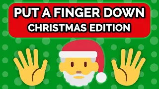 Put A Finger Down - CHRISTMAS Edition 🎄🖐