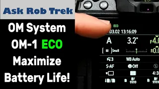 OM System OM-1: Live View Off, Grid Settings, Playback Settings, & Saving Battery Life ep.422