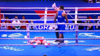 Day 3 (86kg) ABDULLAEV Shokhjakhon (UZB) vs SCHELSTRAETE Victor (BEL) | AIBA WCHs 2021