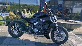 Ducati Diavel V4 with full Akrapovic exhaust system