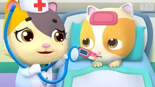 Going to the Doctor | Doctor Cartoon | Kids Songs | Nursery Rhymes | Kids Cartoon | BabyBus