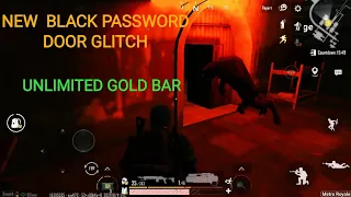 BLACK PASSWORD DOOR GLITCH.   metro royale 2.0