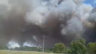 Пожар в Дмитровке