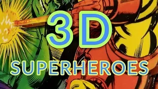 Paper Tole Super Heroes in 3D