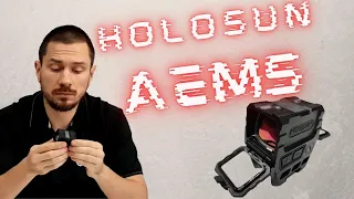 Коллиматор HOLOSUN AEMS | Нюансы | Обзор