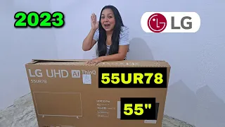 LG UR7800 Smart TV 4K Panel VA | UNBOXING Y REVIEW COMPLETA LG 55UR7800