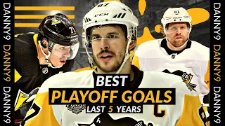 Pittsburgh Penguins' BEST PLAYOFF GOALS Over The Last 5 Years