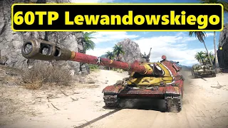 60TP Lewandowskiego. 10k dmg, 5 kills. World of Tanks Top Replays.