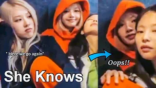 SOMETHING CAUGHT ON THIS VLIVE 👀 | JENLISA