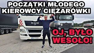 Początki Młodego Kierowcy Ciężarówki