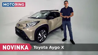 PRVÝ DOJEM | Toyota Aygo X 2022 | Motoring TA3