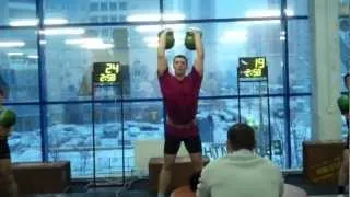 Kettlebell sport, Championship of Saint-Petersburg_2012 Long cycle, 105kg