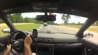 RS4 vs RS4 Road Atlanta HPDE Track Day