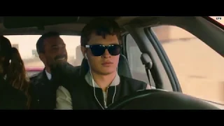 Baby Driver (2017) Subaru Driving Scene / Miyagi - Badabum