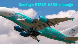Hifly A380 Retired